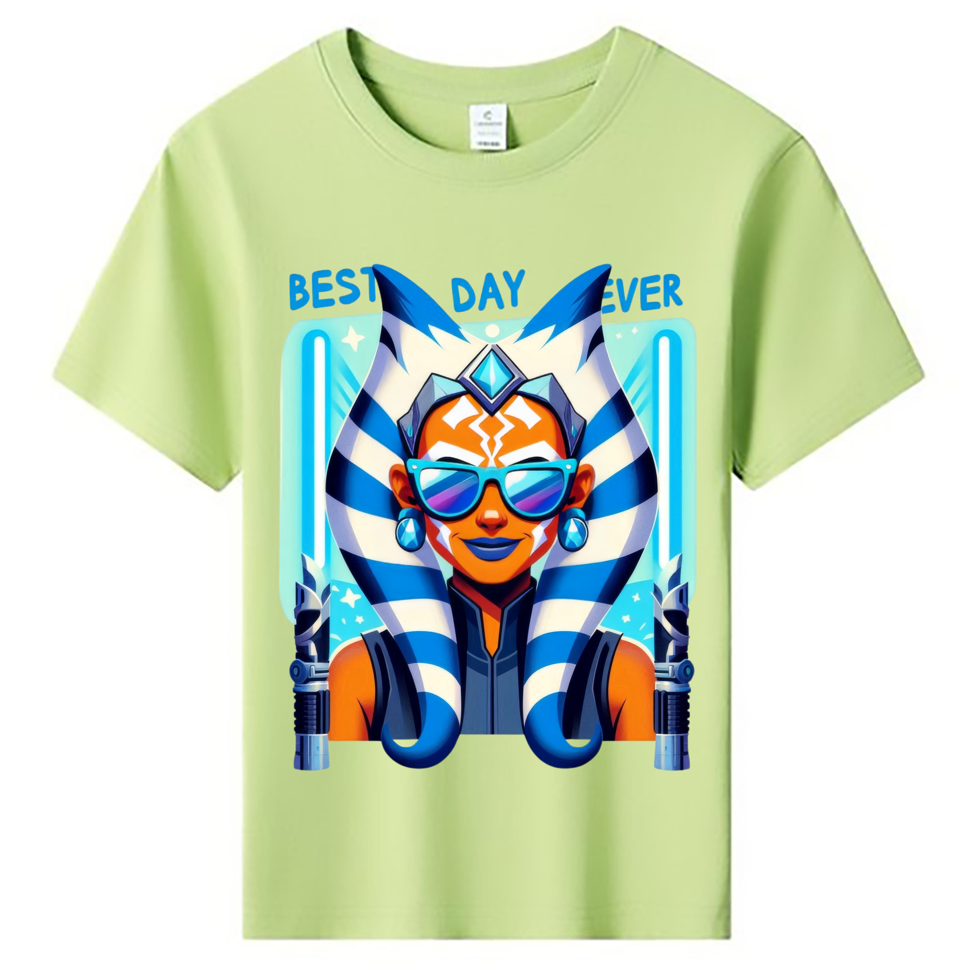 （画像用） スター・ウォーズ Star Wars 綿100％キッズTシャツ（フロントプリント）